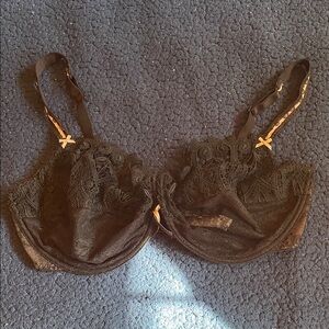 Lejabe Elegant Black Lace Bra